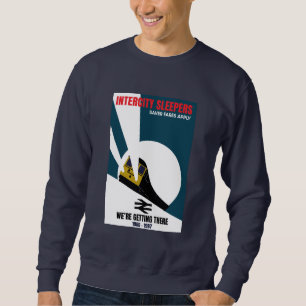 Britischer Eisenbahntrainingsenthusiast Sweatshirt