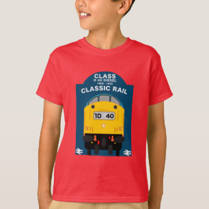 Britischer Eisenbahntrainingsenthusiast T-Shirt