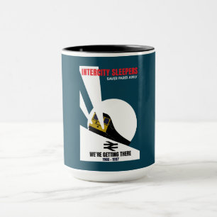 Britischer Eisenbahntrainingsenthusiast Tasse