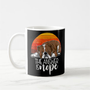 Britischer English Bulldog Vintage 2 Kaffeetasse