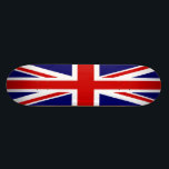 Britischer Flagge Gewerkschafts-Jack Skateboard<br><div class="desc">Britisches Flagge Gewerkschafts-Jack-Skatebrett.</div>