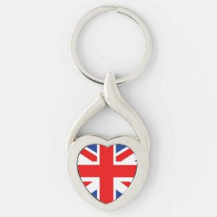 Britischer Flaggen-Schlüsselanhänger Schlüsselanhänger