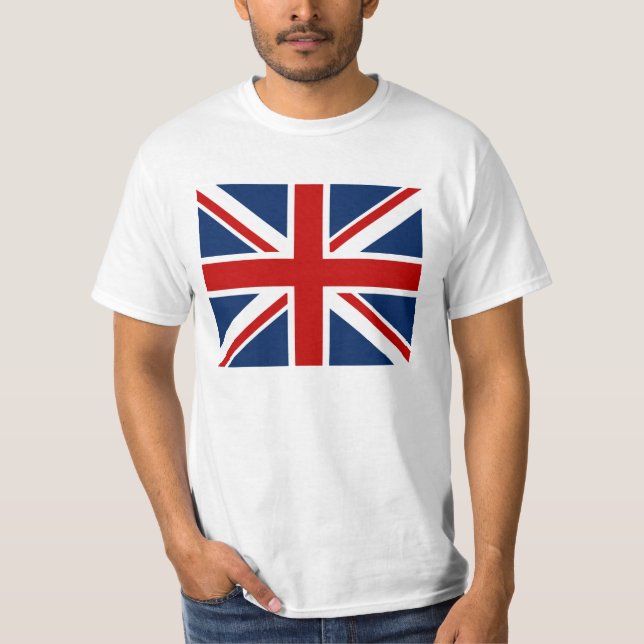 Britischer Flaggen-T - Shirt (Vorderseite)