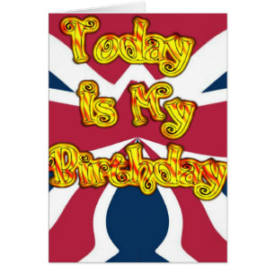 Britischer Geburtstagsgeschenke Kunstplakat