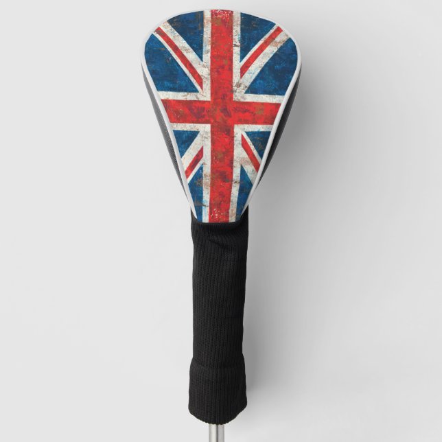 BRITISCHER Großbritannien-Gewerkschafts-Jack Golf Headcover (Vorderseite)