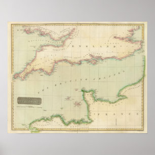 Britischer Kanal Poster