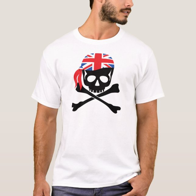 Britischer Pirat T-Shirt (Vorderseite)