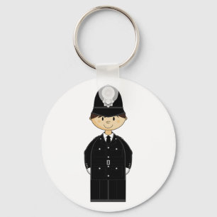 Britischer Polizist-Schlüsselanhänger Schlüsselanhänger