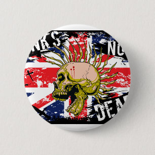 Britischer Punk nicht tot Button