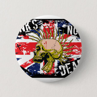 Britischer Punk nicht tot Button