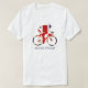 Britischer radfahrenVelo Fahrrad-britischer T-Shirt (Design vorne)