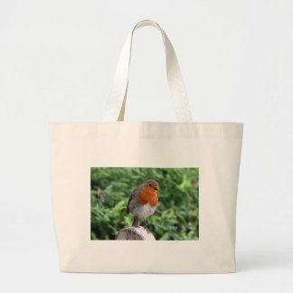 Britischer Robin Jumbo Stoffbeutel