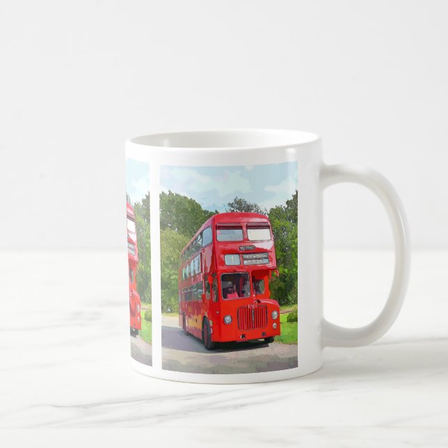 BRITISCHER ROTER BUS KAFFEETASSE (Rechts)