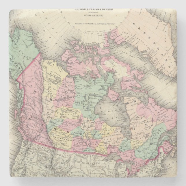 Britischer, russischer u. dänischer Besitz Steinuntersetzer (Vorderseite)