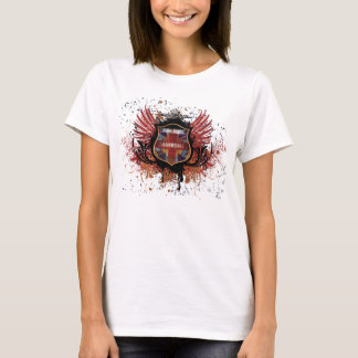 BRITISCHER SchildBabydoll T-Shirt