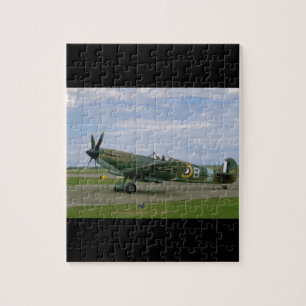 Britischer Spitfire, Tarnung, Taxiing_WWII
