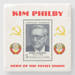 Britischer Spy Kim Philby, Hero der sowjetischen G Steinuntersetzer