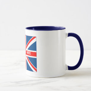 Britischer Unio-Jack Tasse