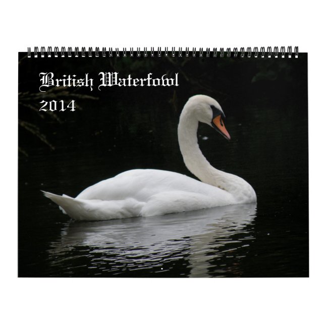Britischer Wasservogel-Kalender 2014 Kalender (Titelbild)