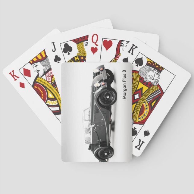 Britisches Autobild für klassische Spielkarten (Rückseite)