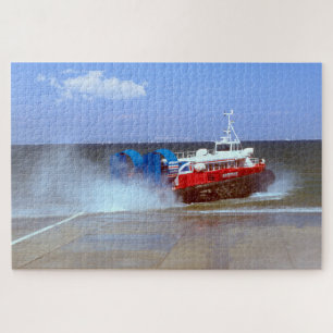 Britisches Cross Channel Hovercraft. 70er Jahre