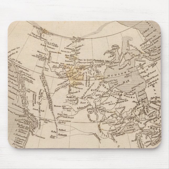 Britisches Eigentum in Amerika Mousepad (Vorne)