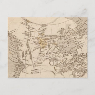 Britisches Eigentum in Amerika Postkarte