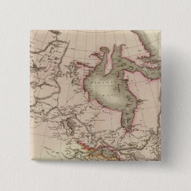 Britisches Eigentum in Nordamerika Button (Vorderseite)