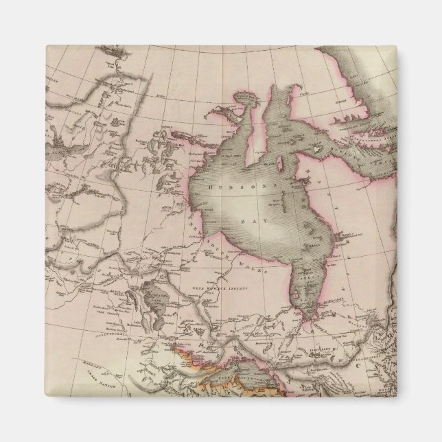 Britisches Eigentum in Nordamerika Magnet (Vorne)