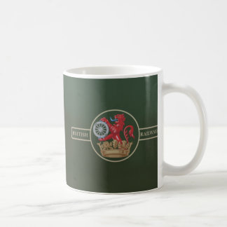Britisches Eisenbahnen"Frettchen-und Dartboard-" Kaffeetasse