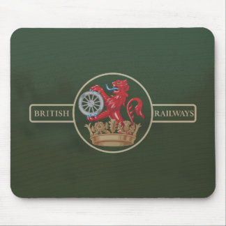 Britisches Eisenbahnen"Frettchen-und Dartboard-" Mousepad