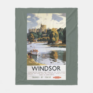 Britisches Eisenbahnen Windsor Fleecedecke
