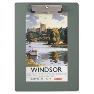 Britisches Eisenbahnen Windsor Klemmbrett