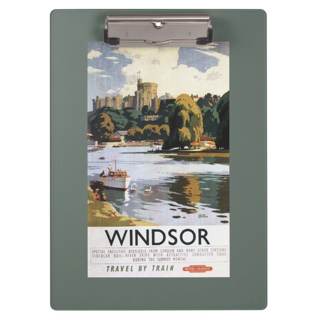 Britisches Eisenbahnen Windsor Klemmbrett (Vorderseite)