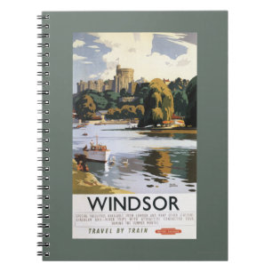 Britisches Eisenbahnen Windsor Notizblock
