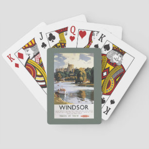 Britisches Eisenbahnen Windsor Spielkarten