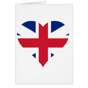 Britisches Flaggen-Herz