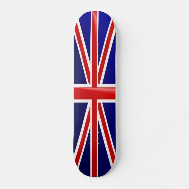 Britisches Flaggen-Skateboard Skateboard (Vorderseite)