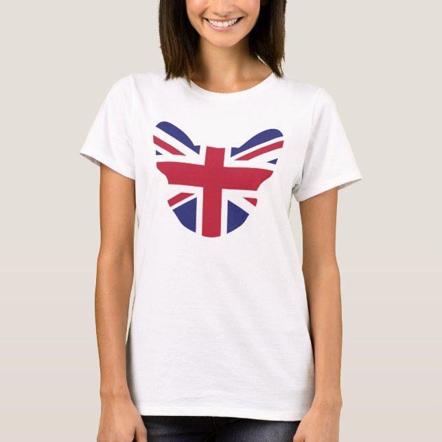 Britisches Frenchie T-Shirt (Vorderseite)