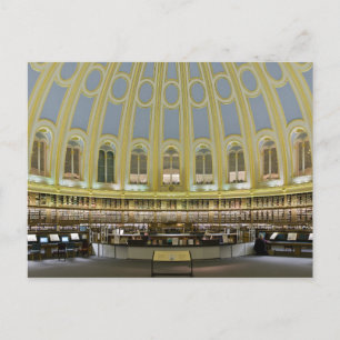 Britisches Museum Reading Room Panorama Postkarte