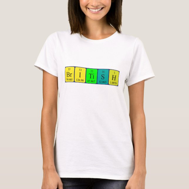 Britisches Periodenpatriotisches Shirt (Vorderseite)