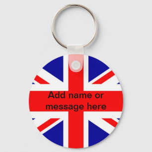 Britisches pom Großbritannien Flagge der Schlüsselanhänger
