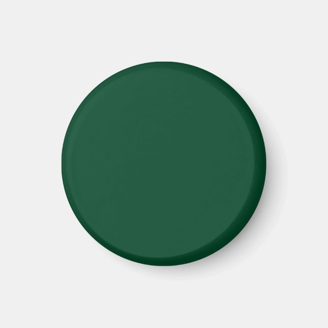 Britisches Renngrün (Vollfarbe) Magnet (Vorne)