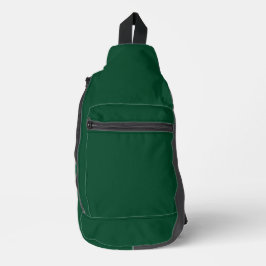 Britisches Rennsportgrün Crossbody Bag