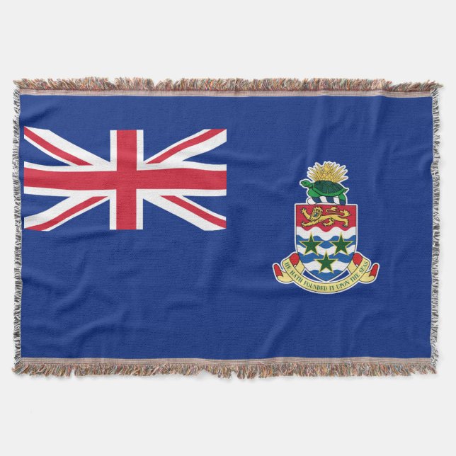Britisches Territorium Cayman Island Flag Blanket Decke (Vorderseite)