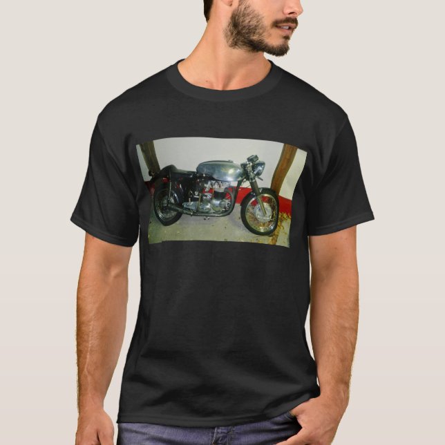 Britisches Triton-Motorrad T-Shirt (Vorderseite)