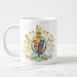 Britisches Wappen Jumbo-Tasse