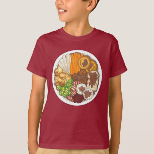 Britisches Weihnachtsfest Türkei Festliches Party T-Shirt