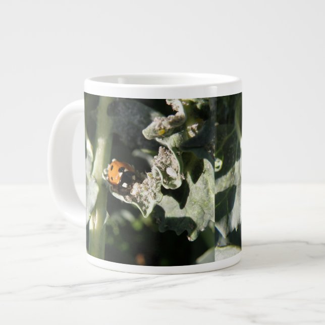 British 7 Spot Ladybug Tasse (Vorderseite Links)