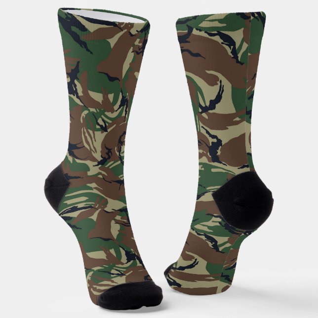 British 95 Forest Camouflage Pattern Socken (Gewinkelt)